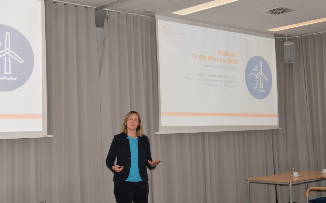 Reallabor 70 GW Offshore Wind bei führenden Akteur*innen aus Politik und Forschung präsentiert